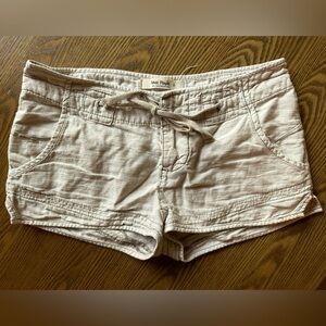 Free People linen mini shorts